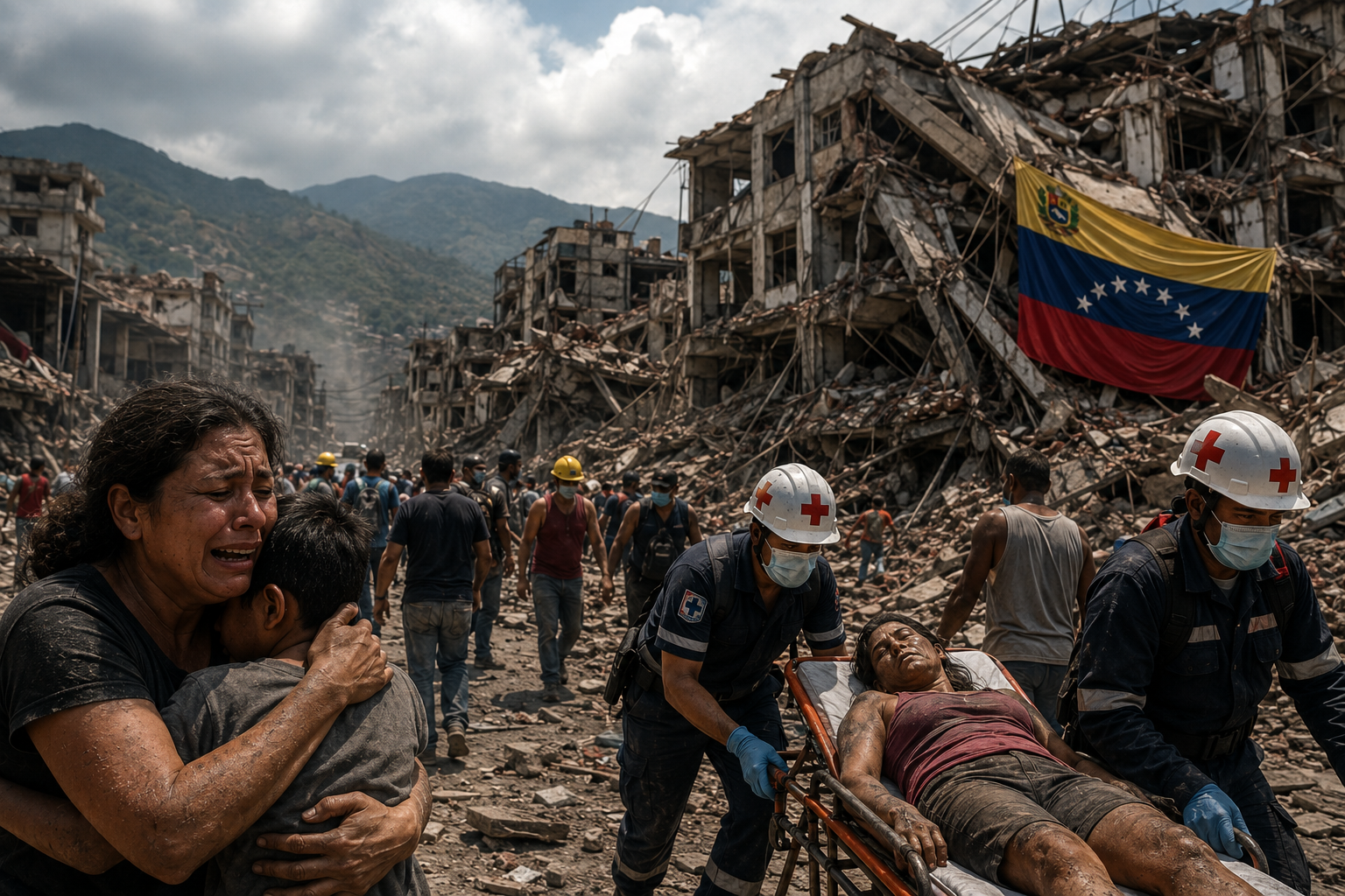 Venezuela Quakes Leave 2,295 Dead, 11,000 Injured and a Health Crisis Brewing