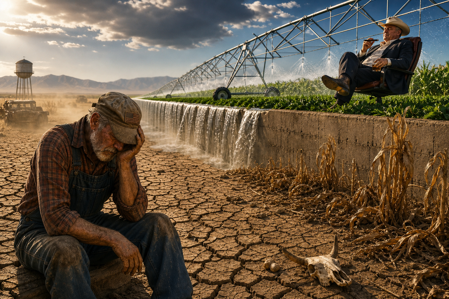 Oregon Water Grab: Irrigation District Turns Desert Green While Farmers Suffer