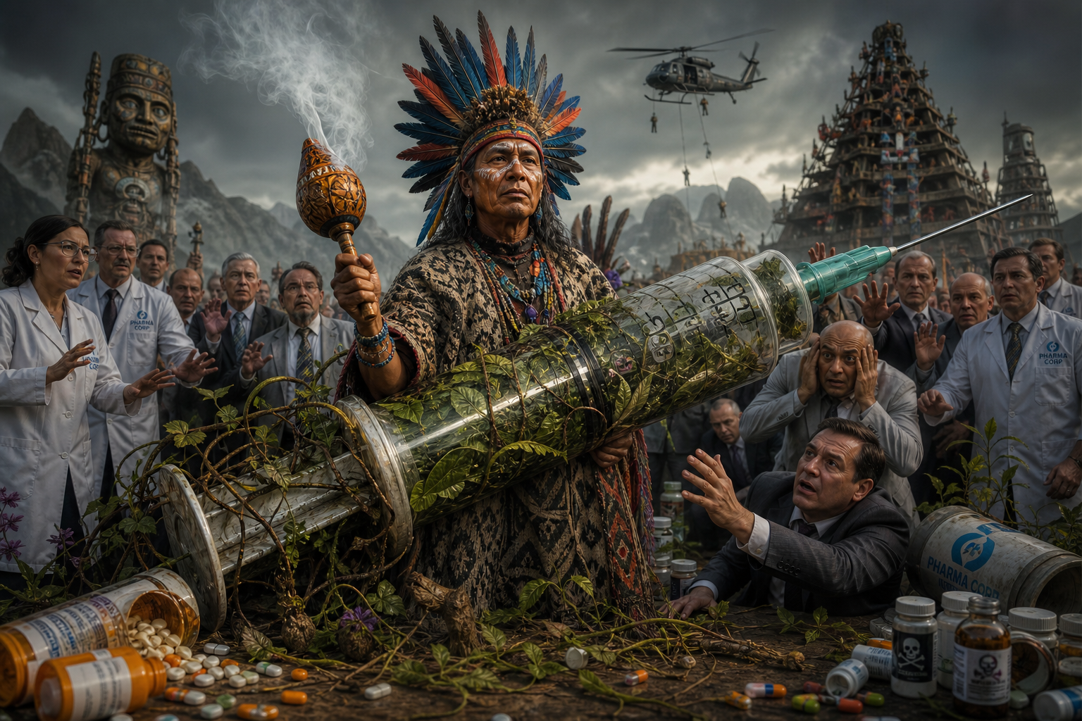 The Shaman and the Syringe: How a Colombian Healer Beats Big Pharma at Its Own Game