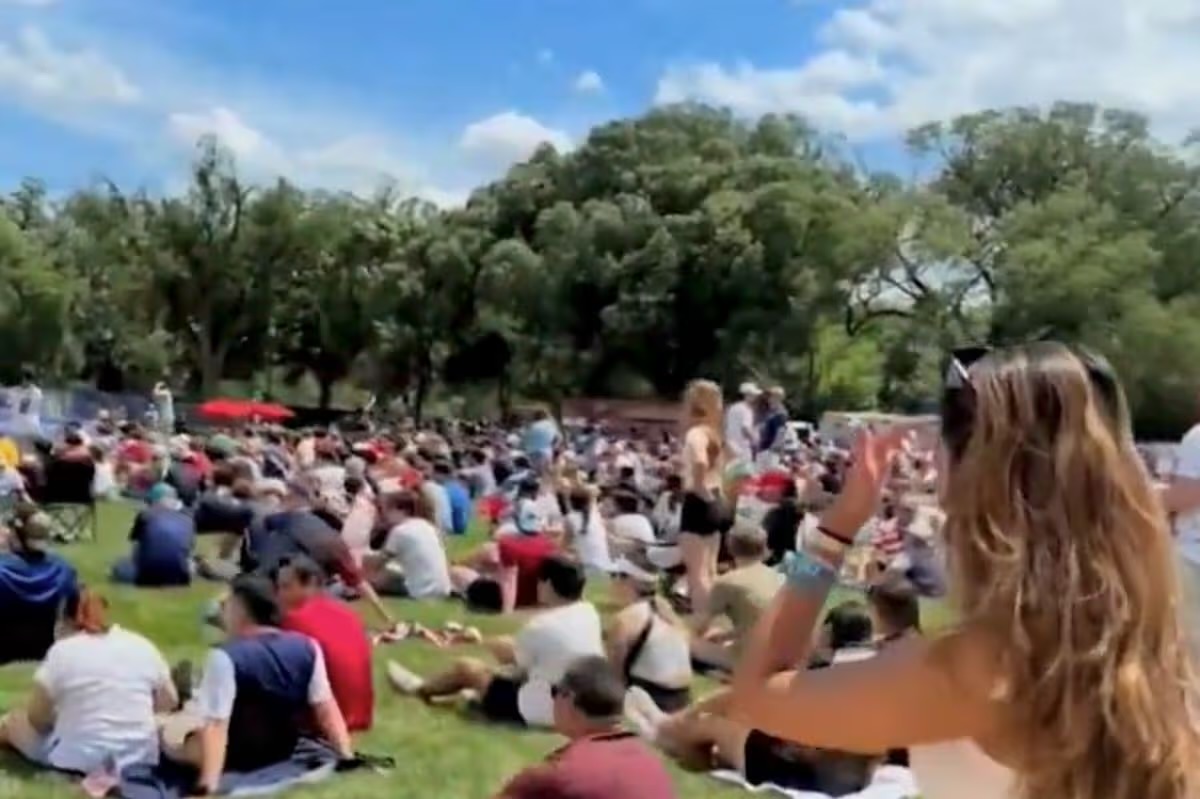 Fox News Caught Using FIFA Footage To Fake Crowd At Trump's Great American State Fair