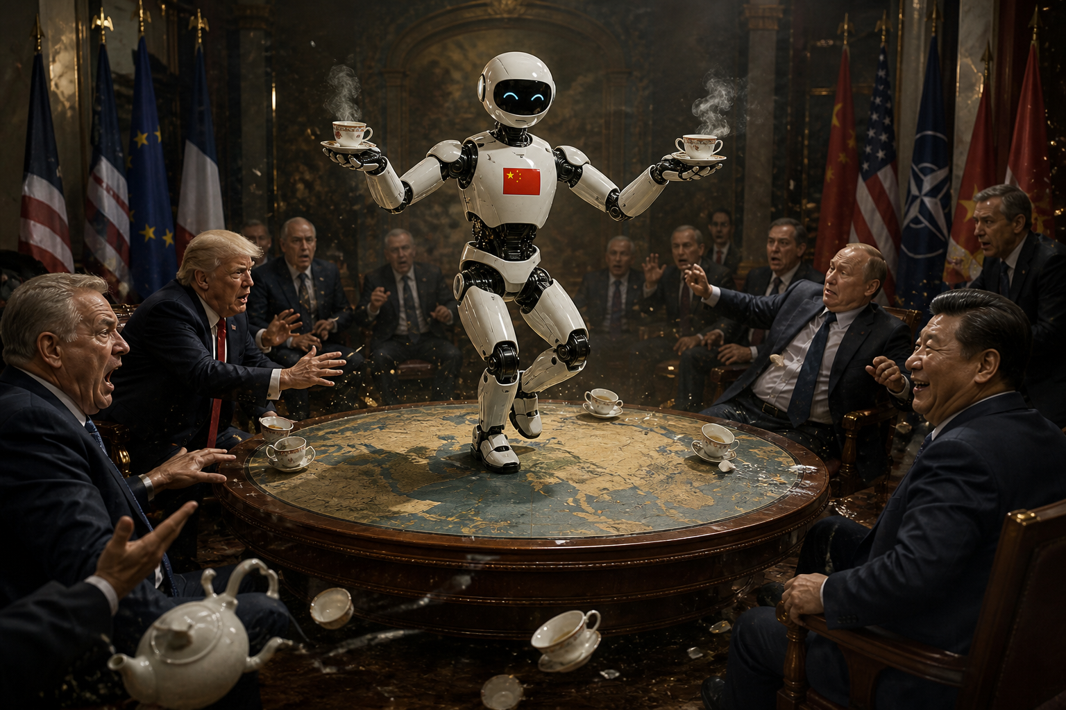 China’s Humanoid Robots Win Where Geopolitics Fail