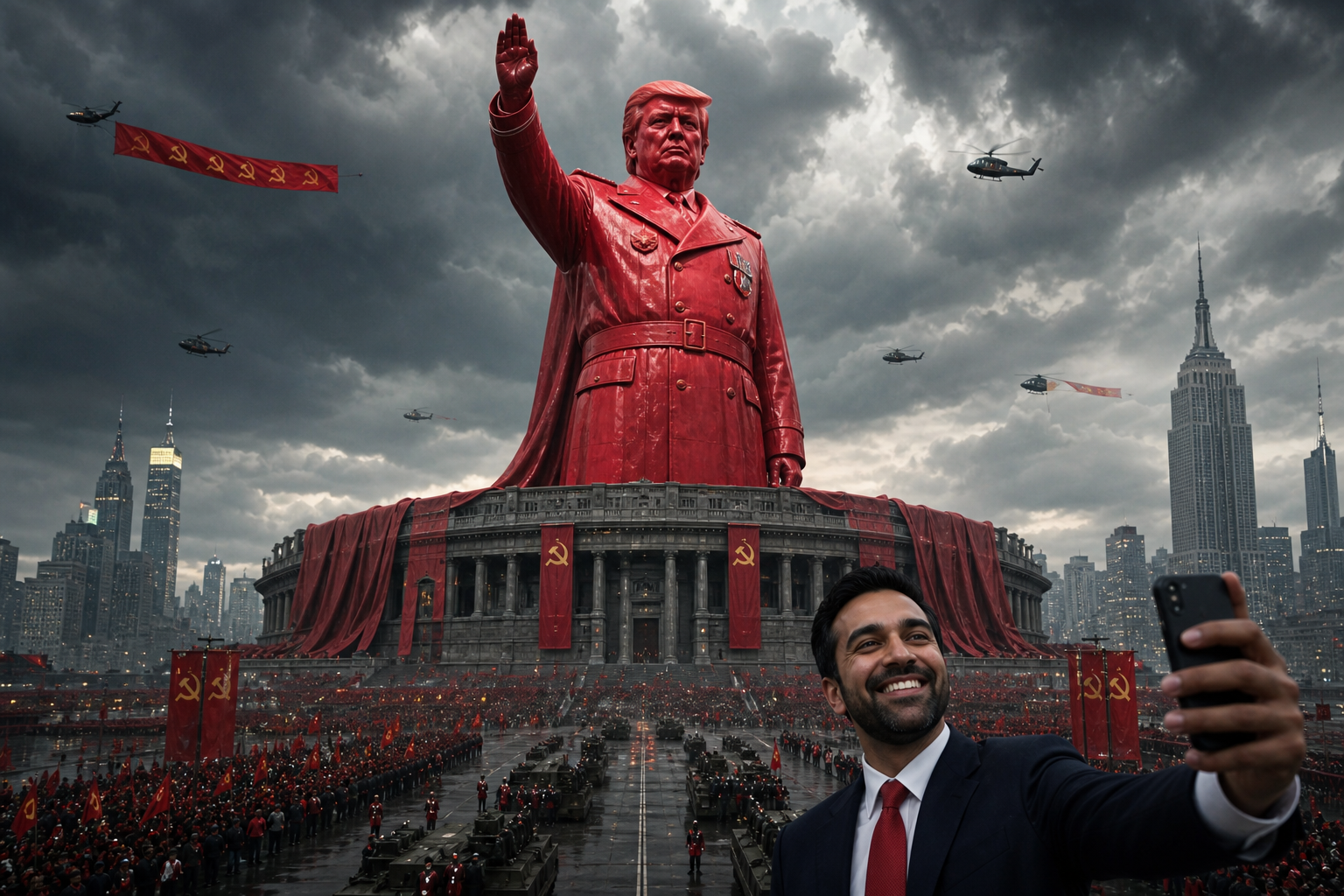 Trump Declares Communism Biggest Threat After NYC Socialist Wins