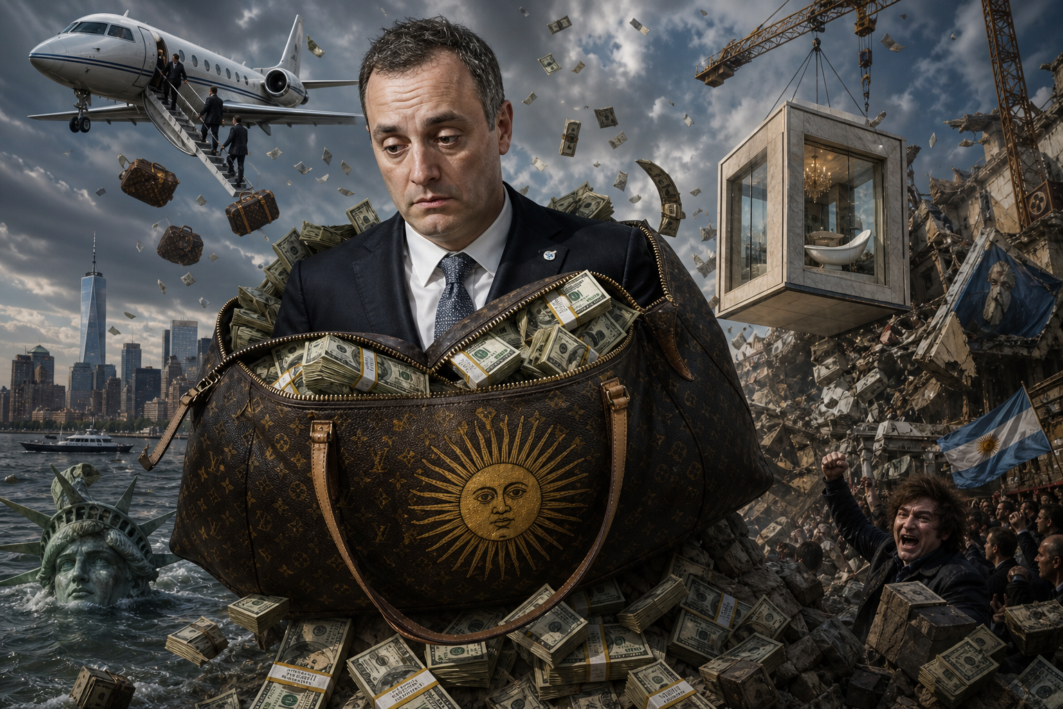 Javier Milei Crisis: Adorni New York Trip and $245,000 Cash Renovation Force Resignation of Argentina’s Chief of Staff