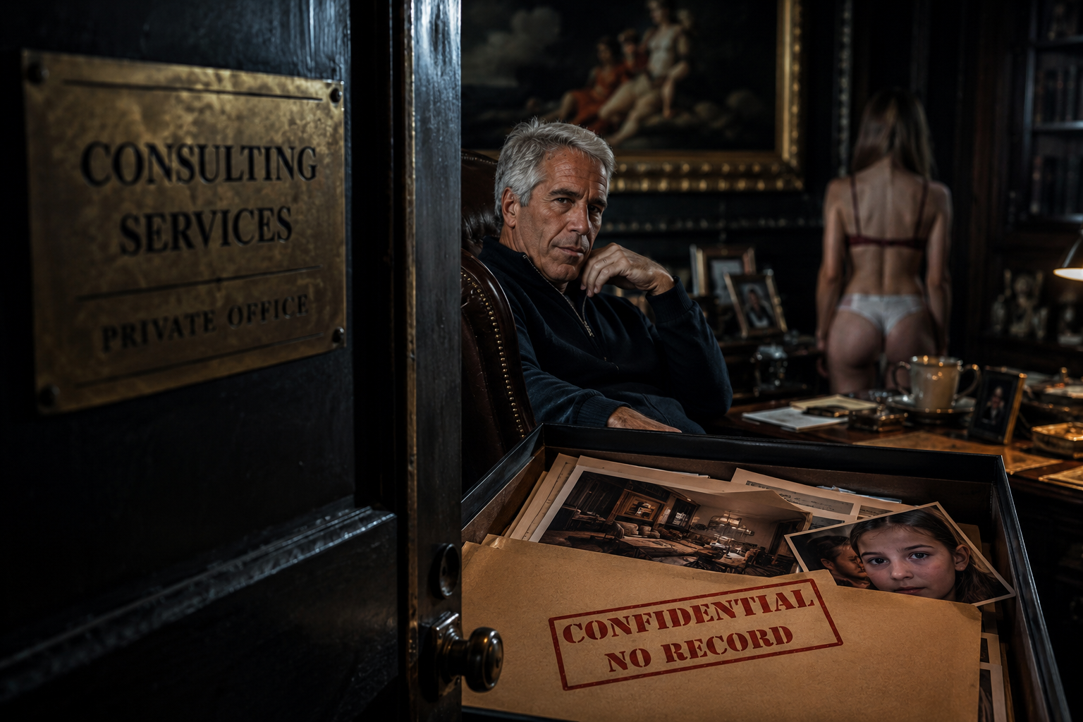Epstein Used Fake Office To Extend Abuse, Investigation Finds