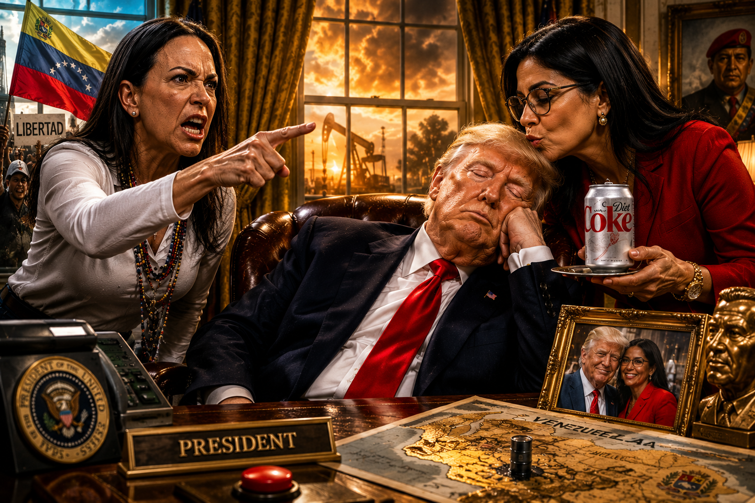 María Corina Machado Pushing Trump White House To Arrange Her Safe Return To Venezuela 